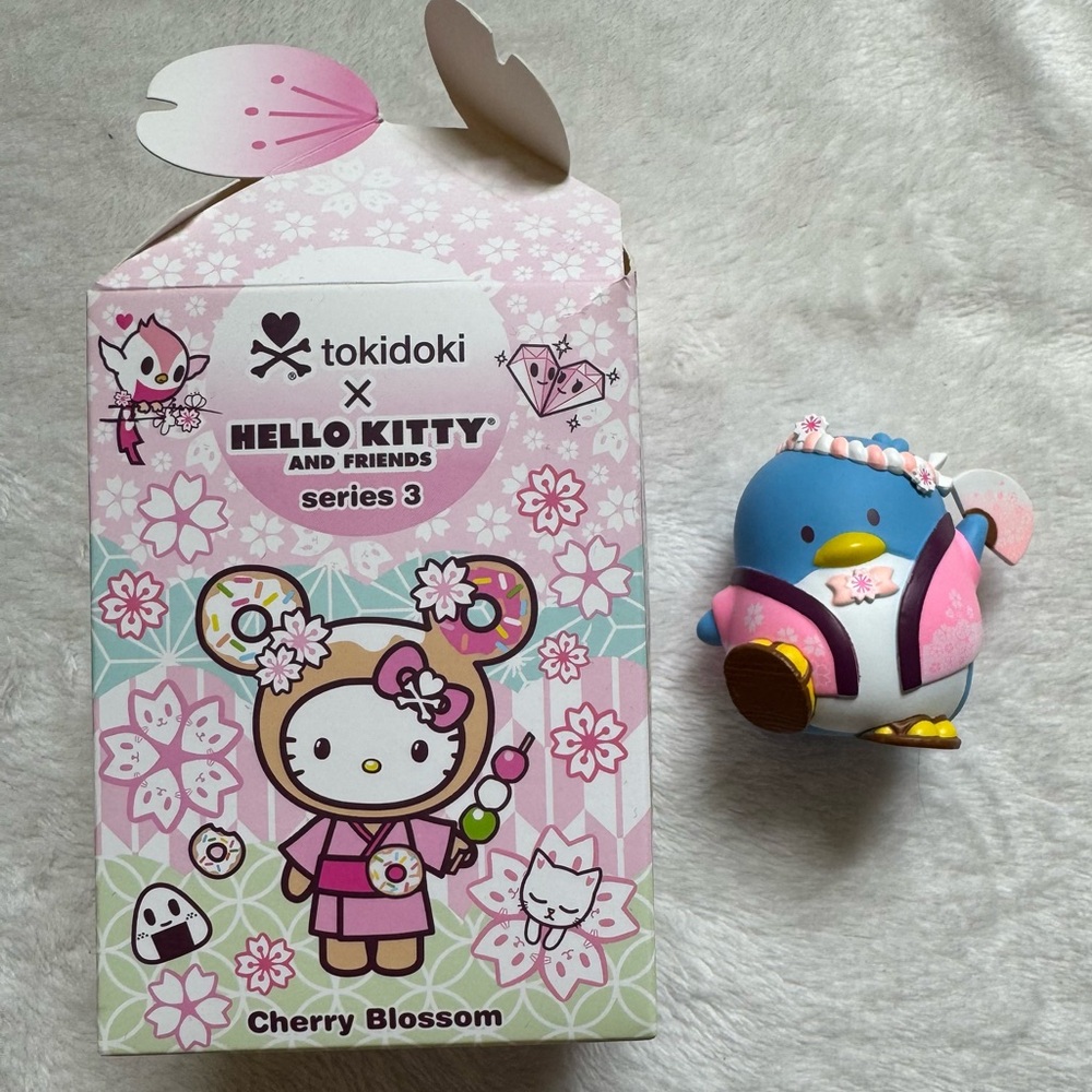 Sanrio Hello Kitty and Friends X Tokidoki Cherry Blossom Tuxedosam